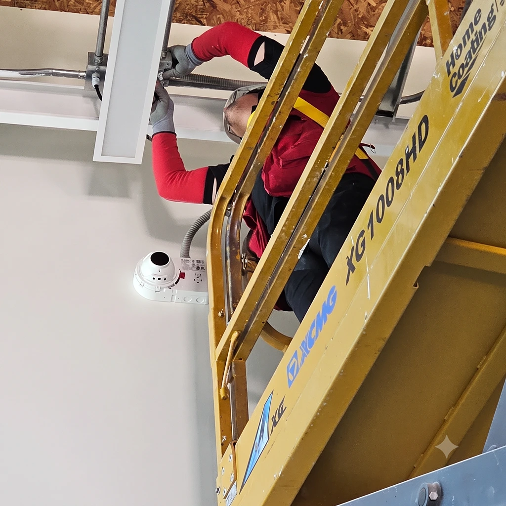 Instalacion de haz lineal
